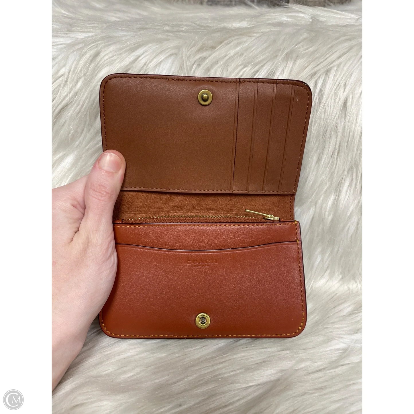Wallet Designer By Coach, Size: Small