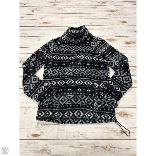 Jacket Fleece By Eddie Bauer In Black, Size: M