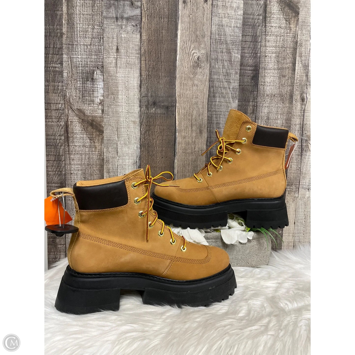 Boots Hiking By Timberland In Brown, Size: 9.5