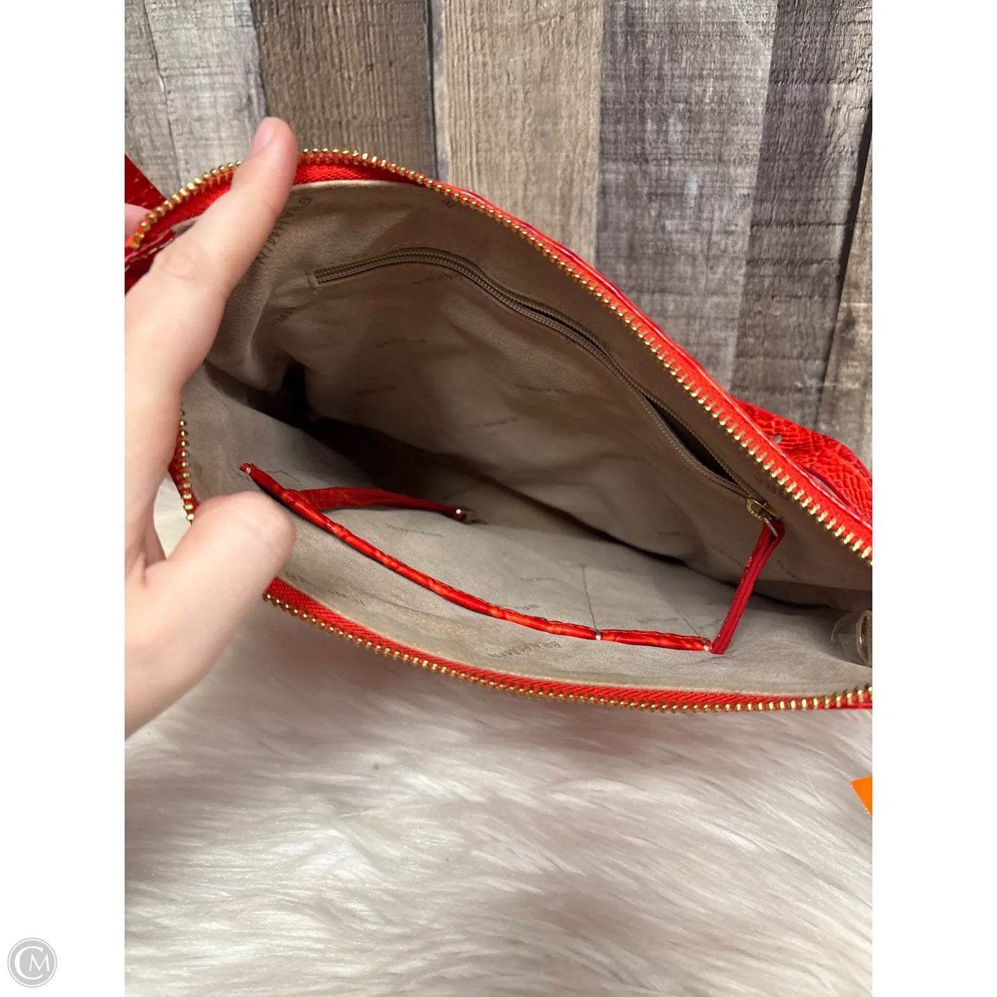 Crossbody Designer By Brahmin, Size: Medium