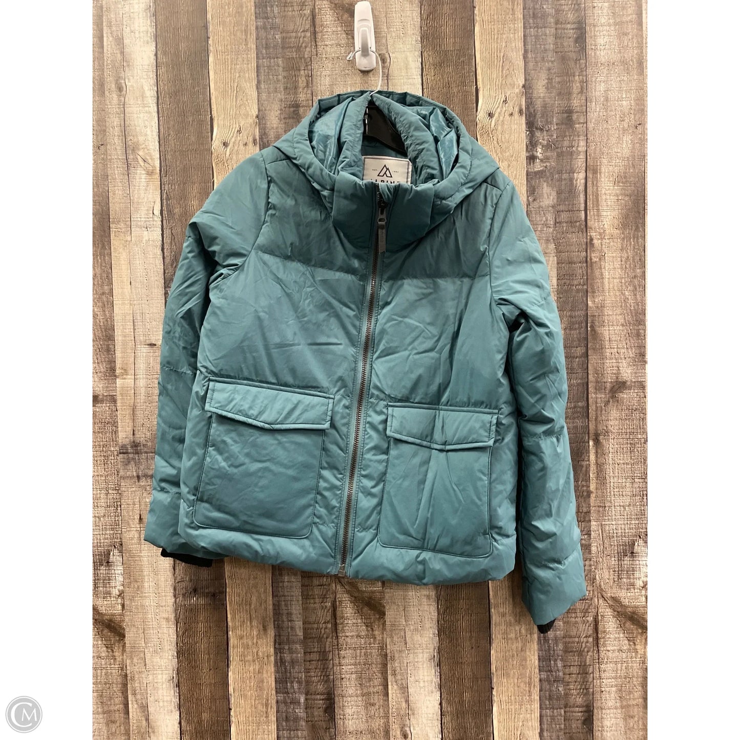 Coat Puffer & Quilted By Cme In Blue, Size: Xs