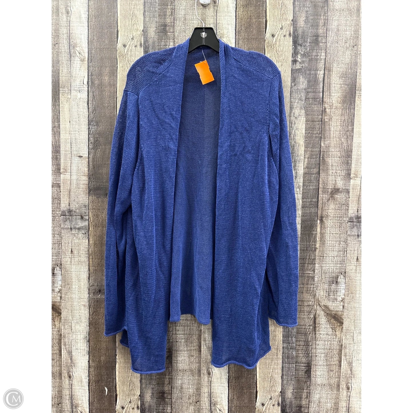 Cardigan By Eileen Fisher In Blue, Size: 1x