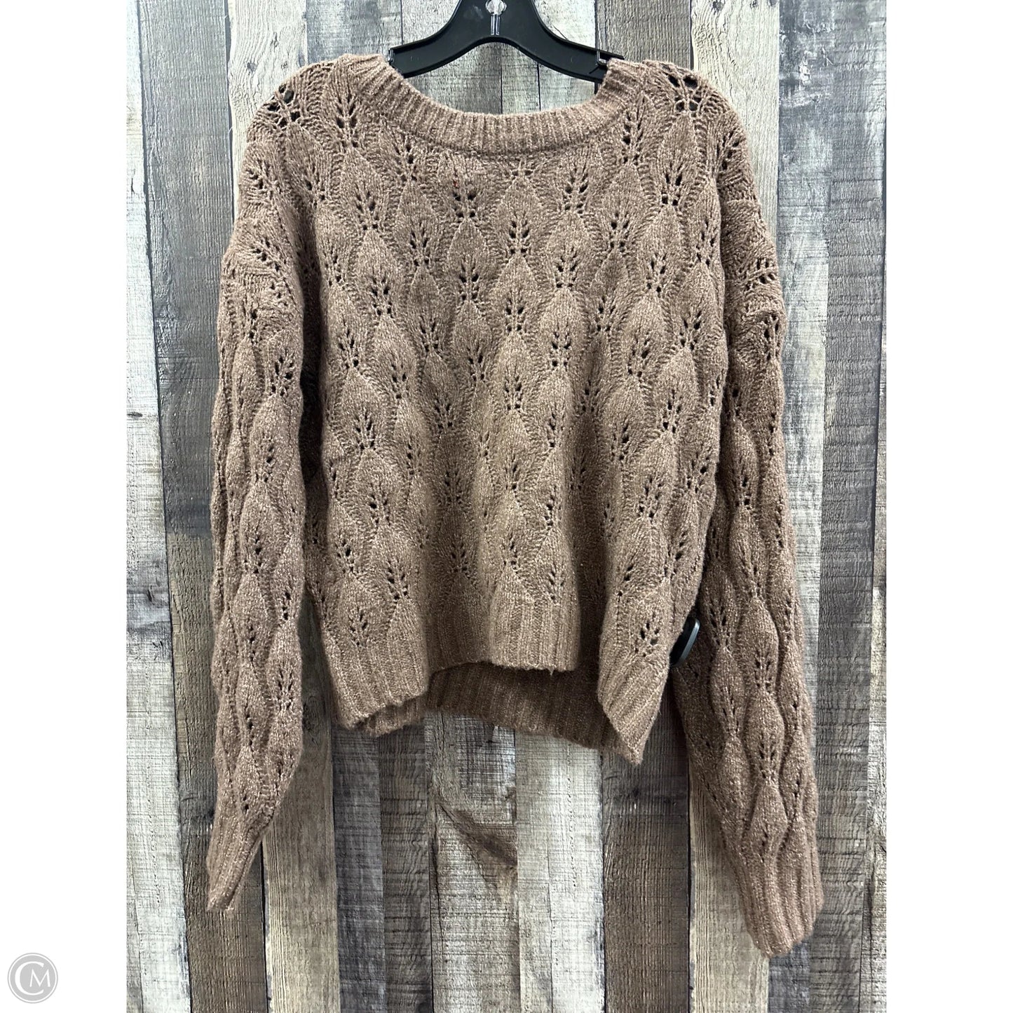 Sweater By So In Brown, Size: M