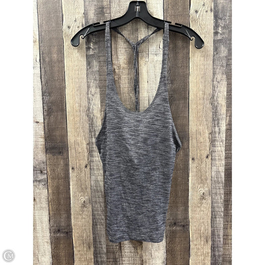 Athletic Tank Top By Lululemon In Grey, Size: S