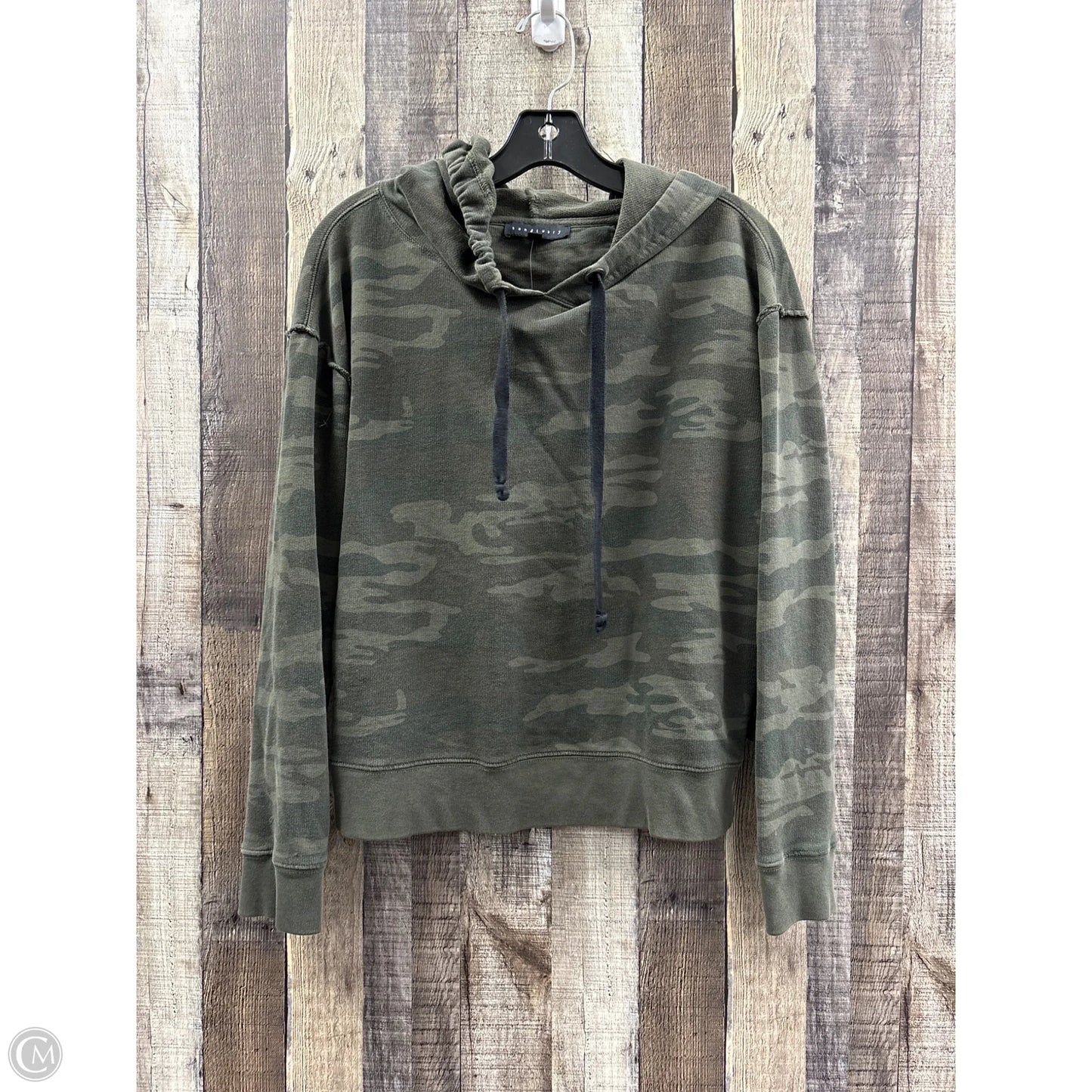 Sweatshirt Hoodie By Sanctuary In Camouflage Print, Size: Xs
