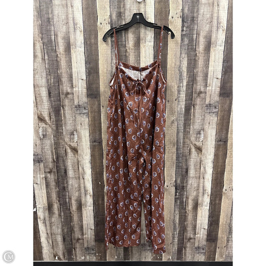 Jumpsuit By Dazy In Brown, Size: L