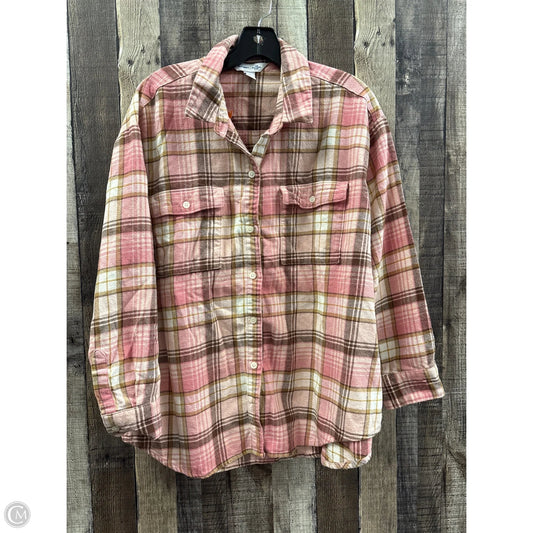 Top Long Sleeve By Old Navy In Pink, Size: Xl
