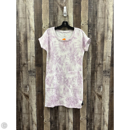 Dress Casual Midi By Gaiam In Purple, Size: Xs