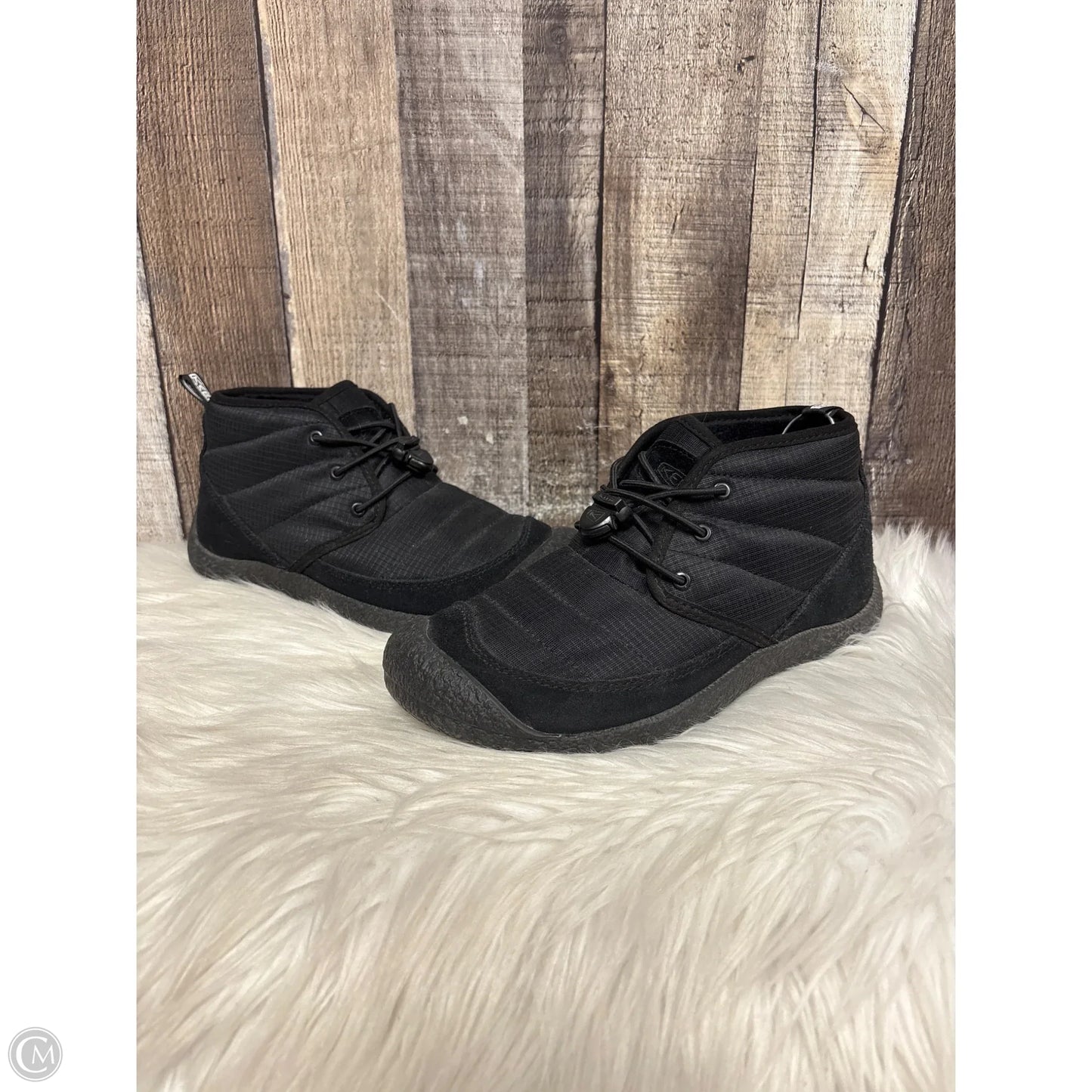 Boots Ankle Flats By Keen In Black, Size: 7