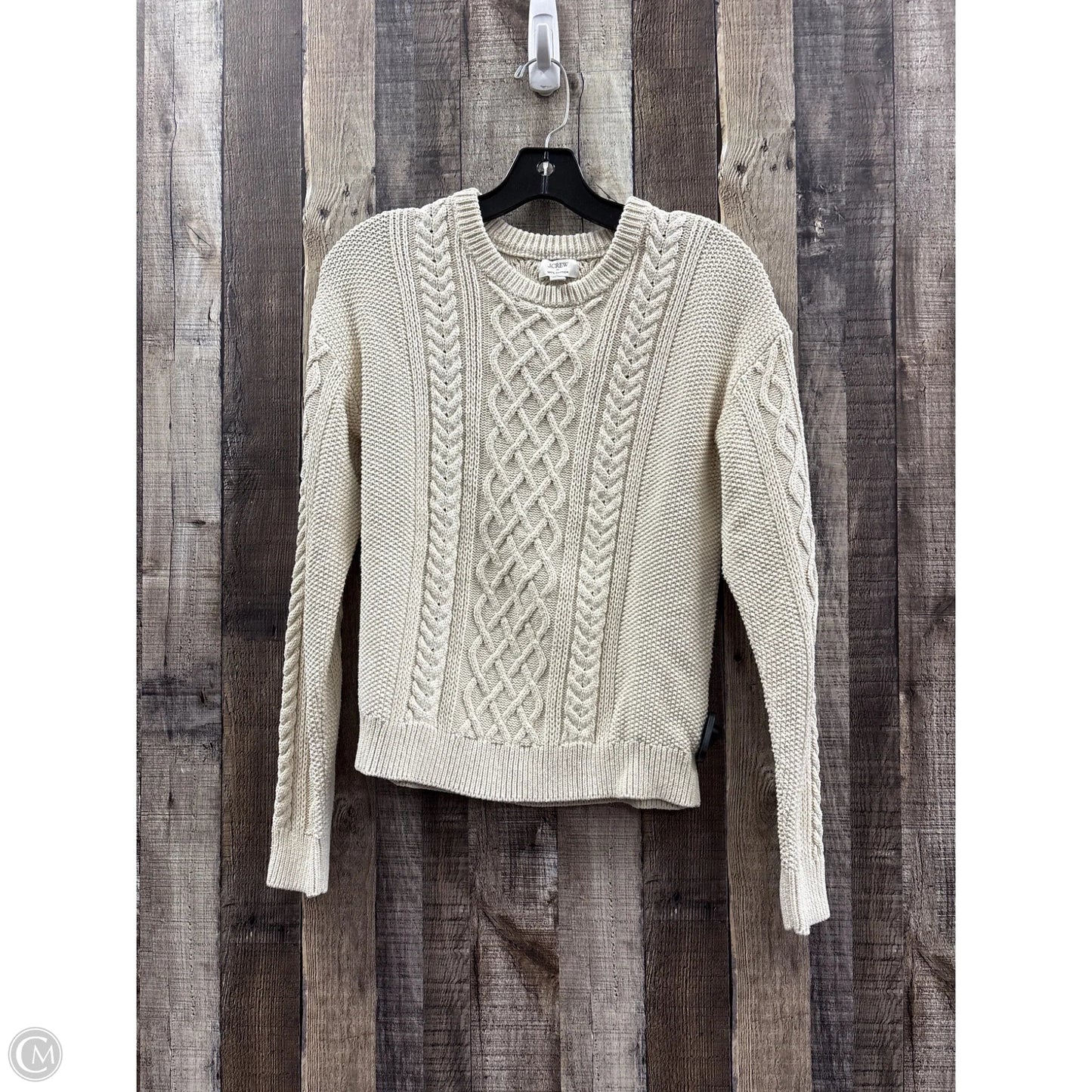 Sweater By J. Crew In Ivory, Size: M