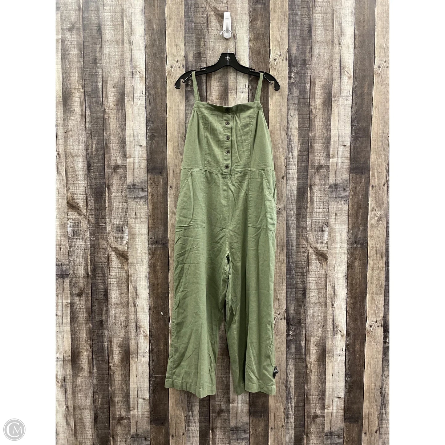 Jumpsuit By Ann Taylor In Green, Size: L