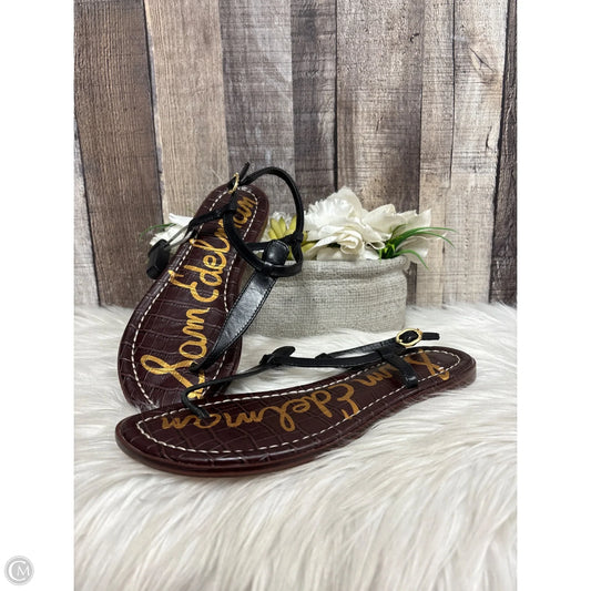 Sandals Flats By Sam Edelman In Brown, Size: 7