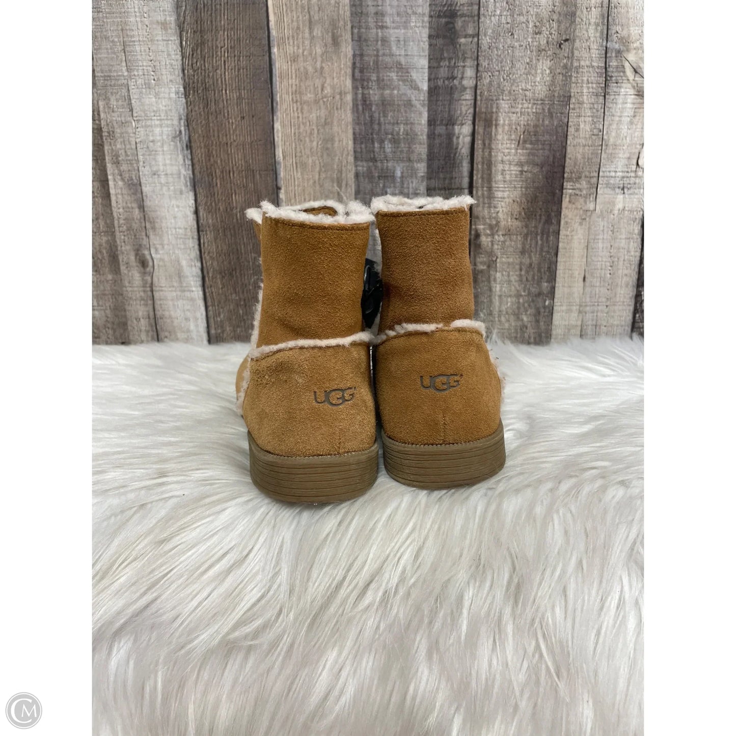 Boots Designer By Ugg In Tan, Size: 6