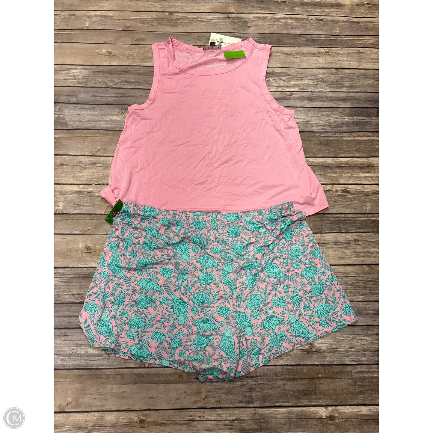 Pajamas 2pc By Loft In Pink, Size: M