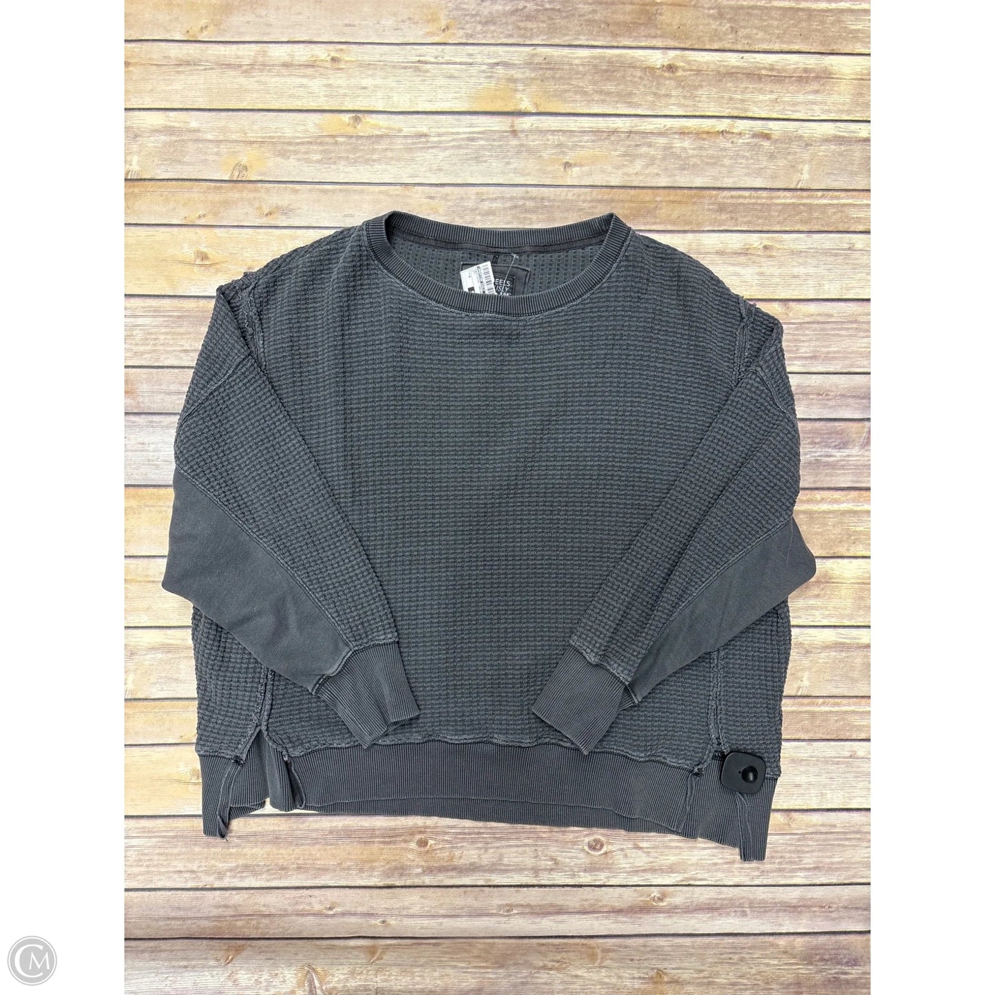 Sweatshirt Crewneck By American Eagle In Grey, Size: M
