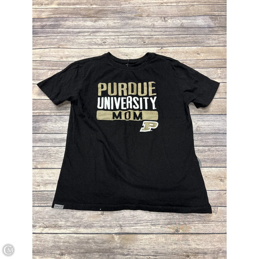 Athletic Top Short Sleeve By Jansport In Black, Size: Xl