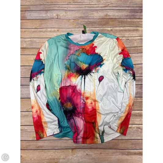 Top Long Sleeve By Shein In Multi-colored, Size: 4x