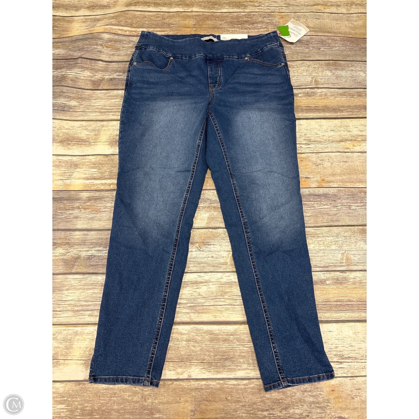 Jeans Straight By Cato In Blue Denim, Size: 18