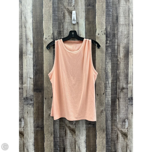 Tank Top By American Eagle In Peach, Size: Xxl