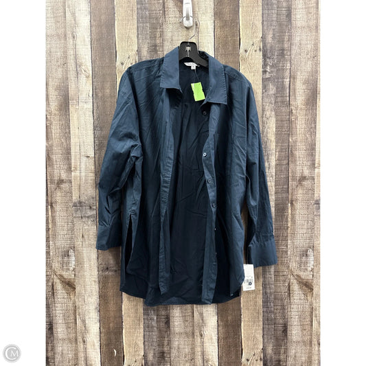 Top Long Sleeve By Ophelia Roe In Blue, Size: M
