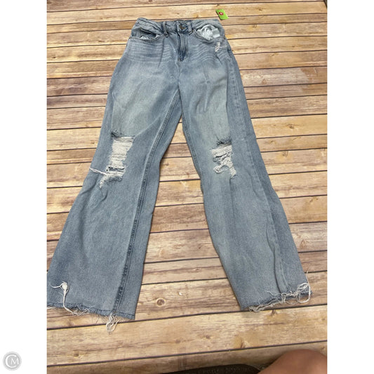 Jeans Flared By Rewash In Blue Denim, Size: 0