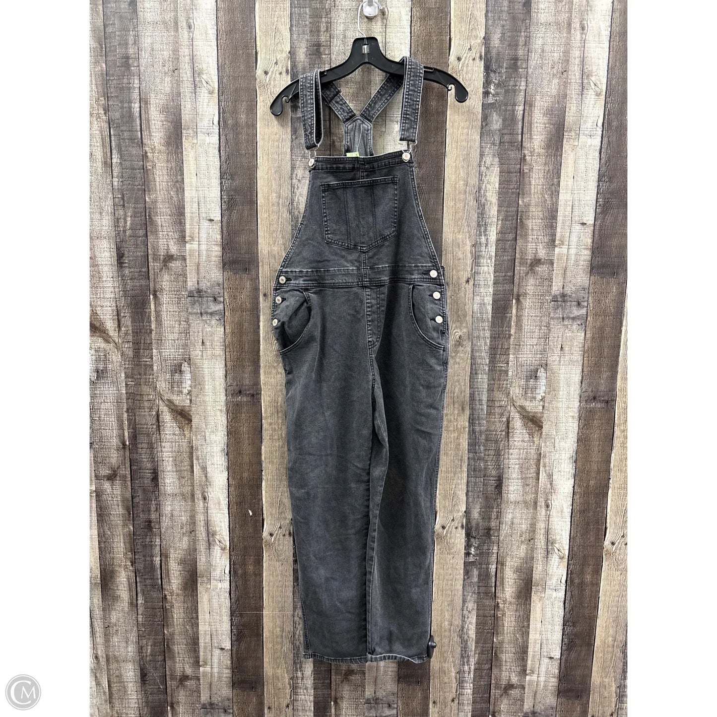 Overalls By Cme In Black Denim, Size: M