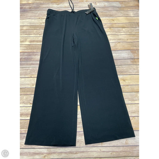 Pants Wide Leg By Inc In Black, Size: L