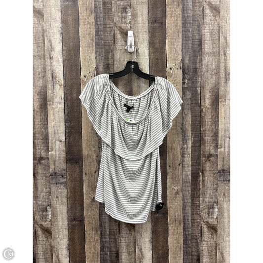 Top Sleeveless By Lane Bryant In Grey, Size: Xl
