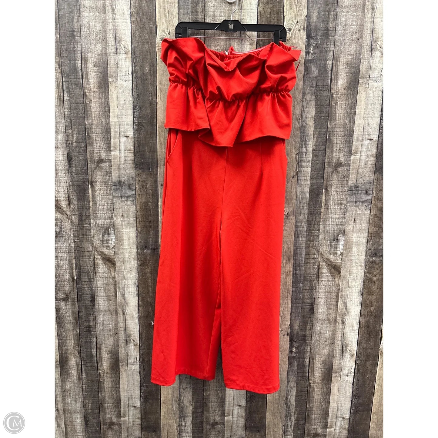 Jumpsuit By Sugar Lips In Red, Size: L