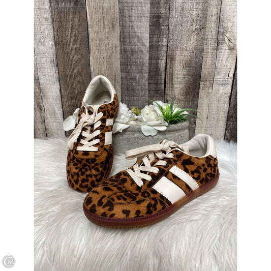 Shoes Sneakers By Cme In Animal Print, Size: 6