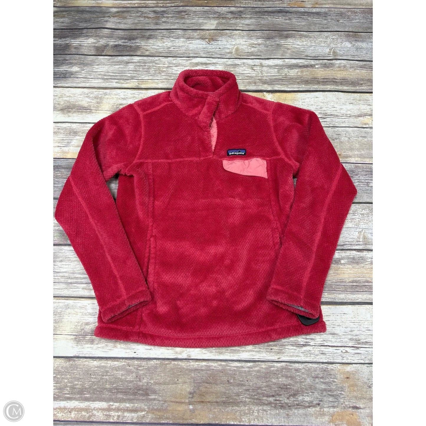 Jacket Fleece By Columbia In Red, Size: S