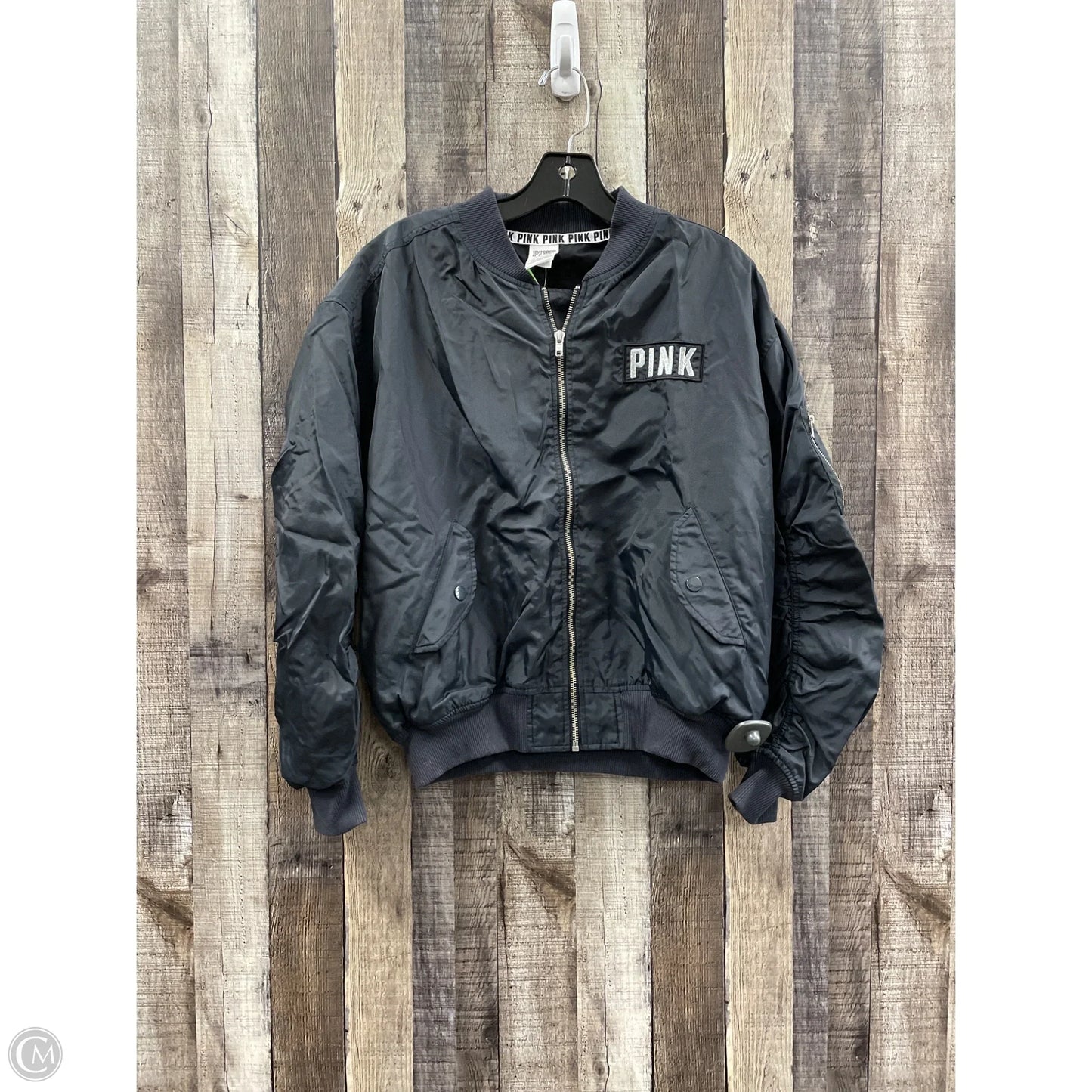 Jacket Other By Pink In Black, Size: Xs