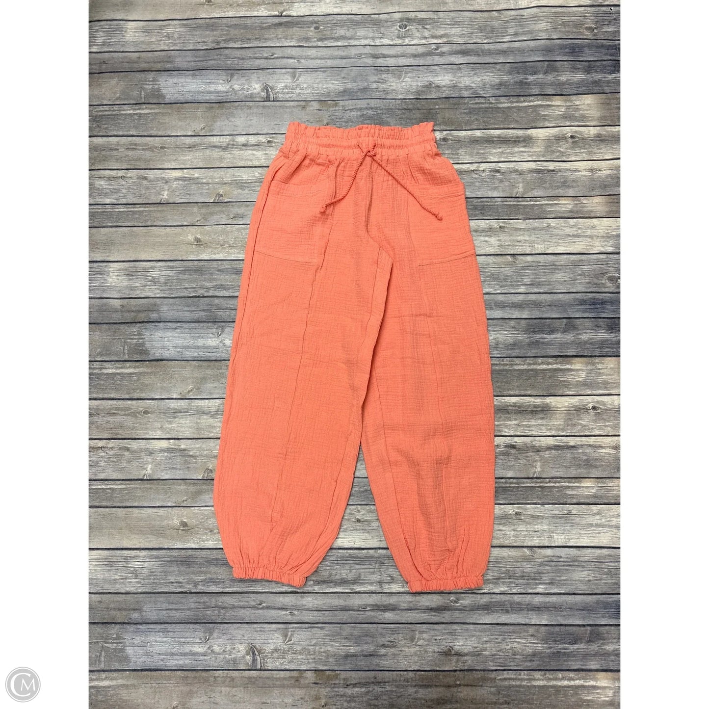 Pants Joggers By Ultra Flirt In Peach, Size: Xs