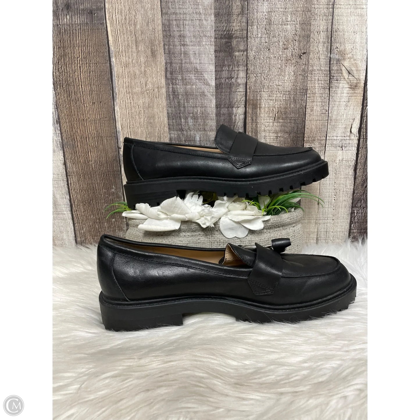 Shoes Heels Block By Banana Republic In Black, Size: 10