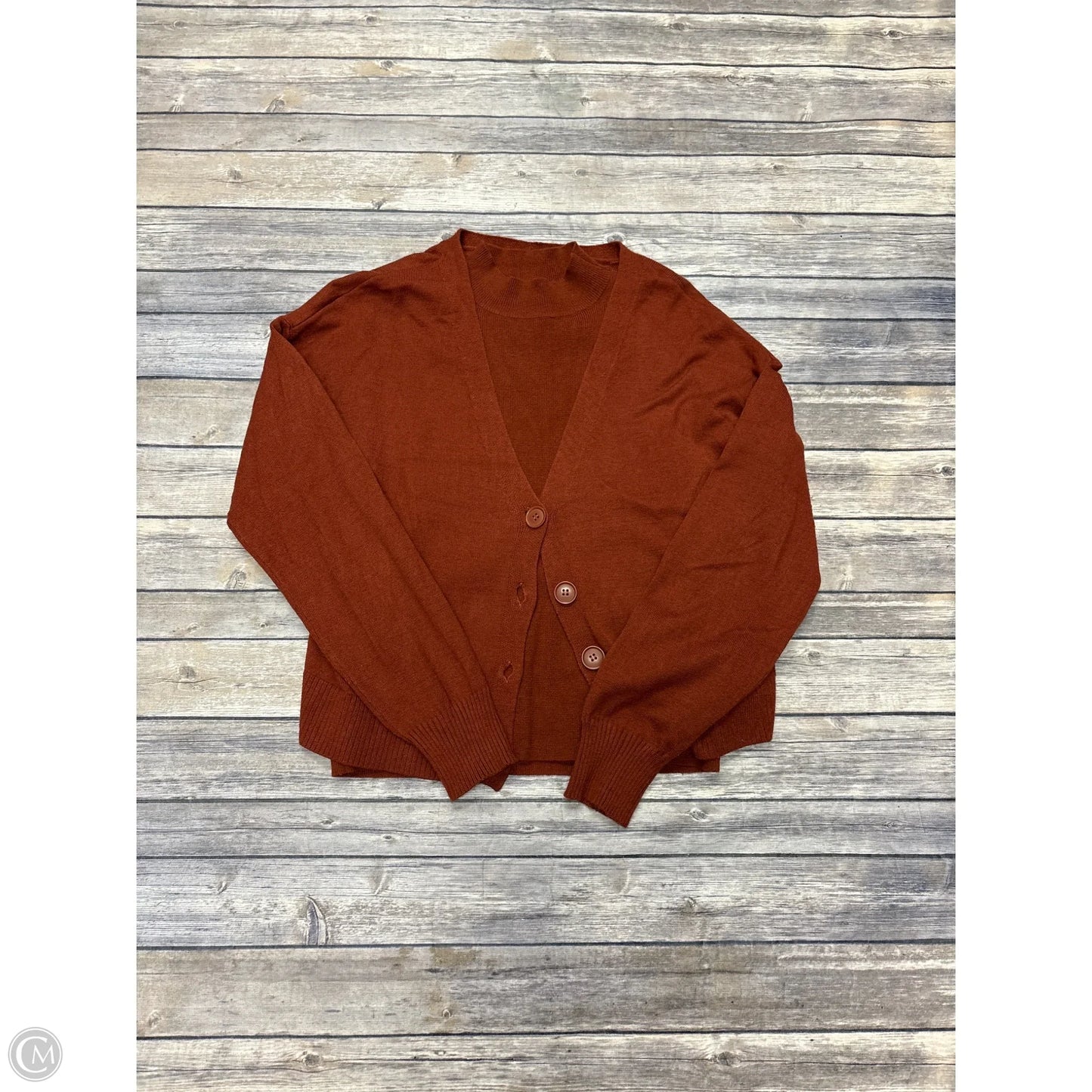 Sweater 2pc By Nine West In Brown, Size: M