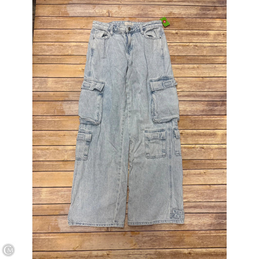 Jeans Wide Leg By Pacsun In Blue Denim, Size: 4