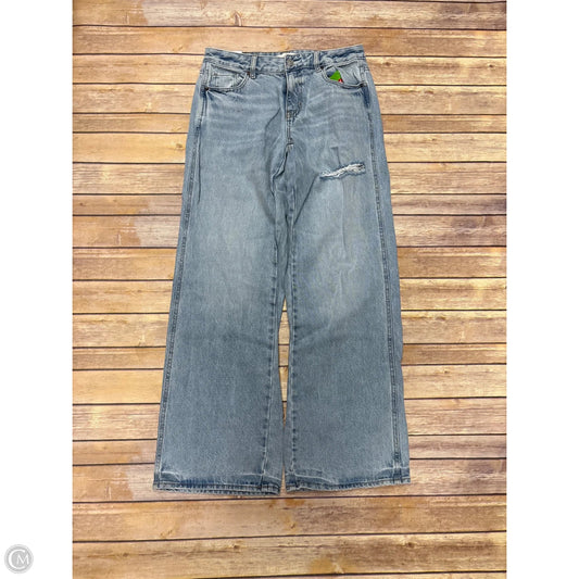 Jeans Wide Leg By Pacsun In Blue Denim, Size: 2