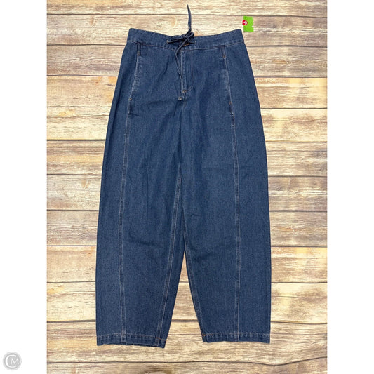 Jeans Wide Leg By Clothes Mentor In Blue Denim, Size: M