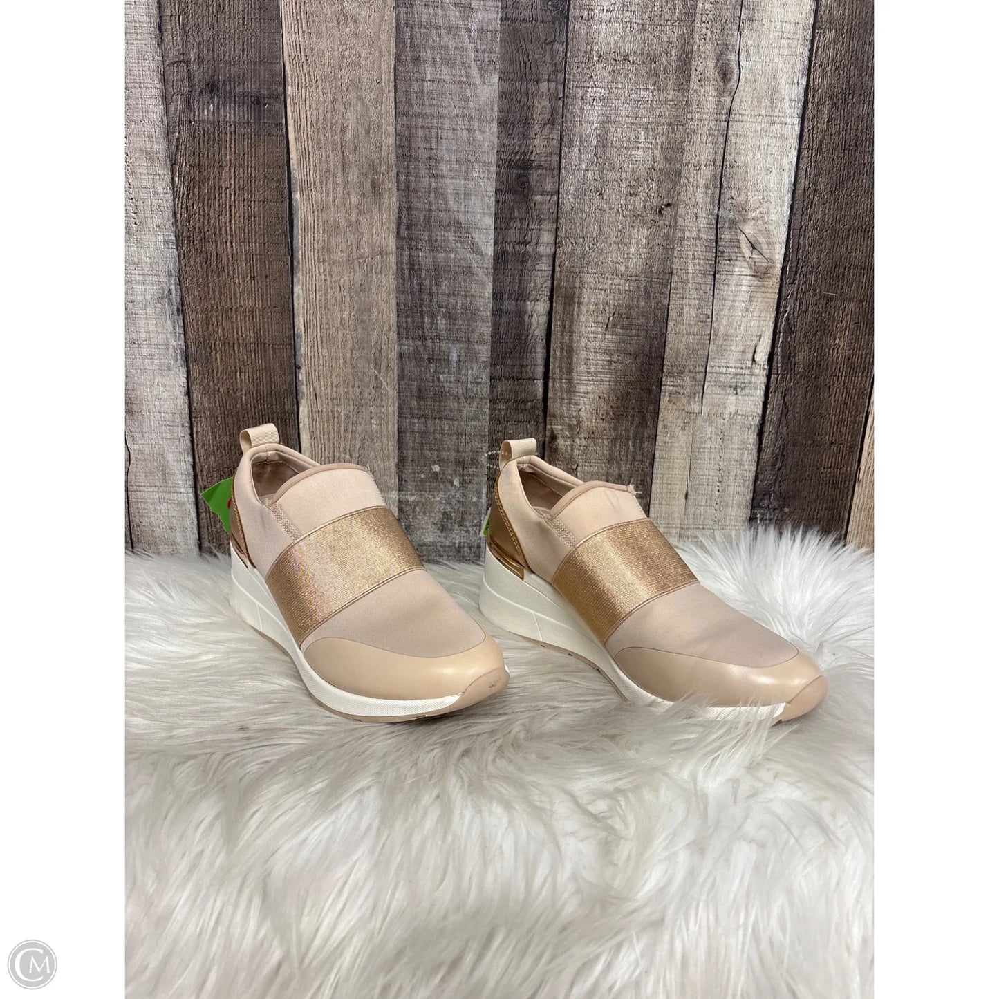 Shoes Heels Wedge By Aldo In Pink, Size: 6.5