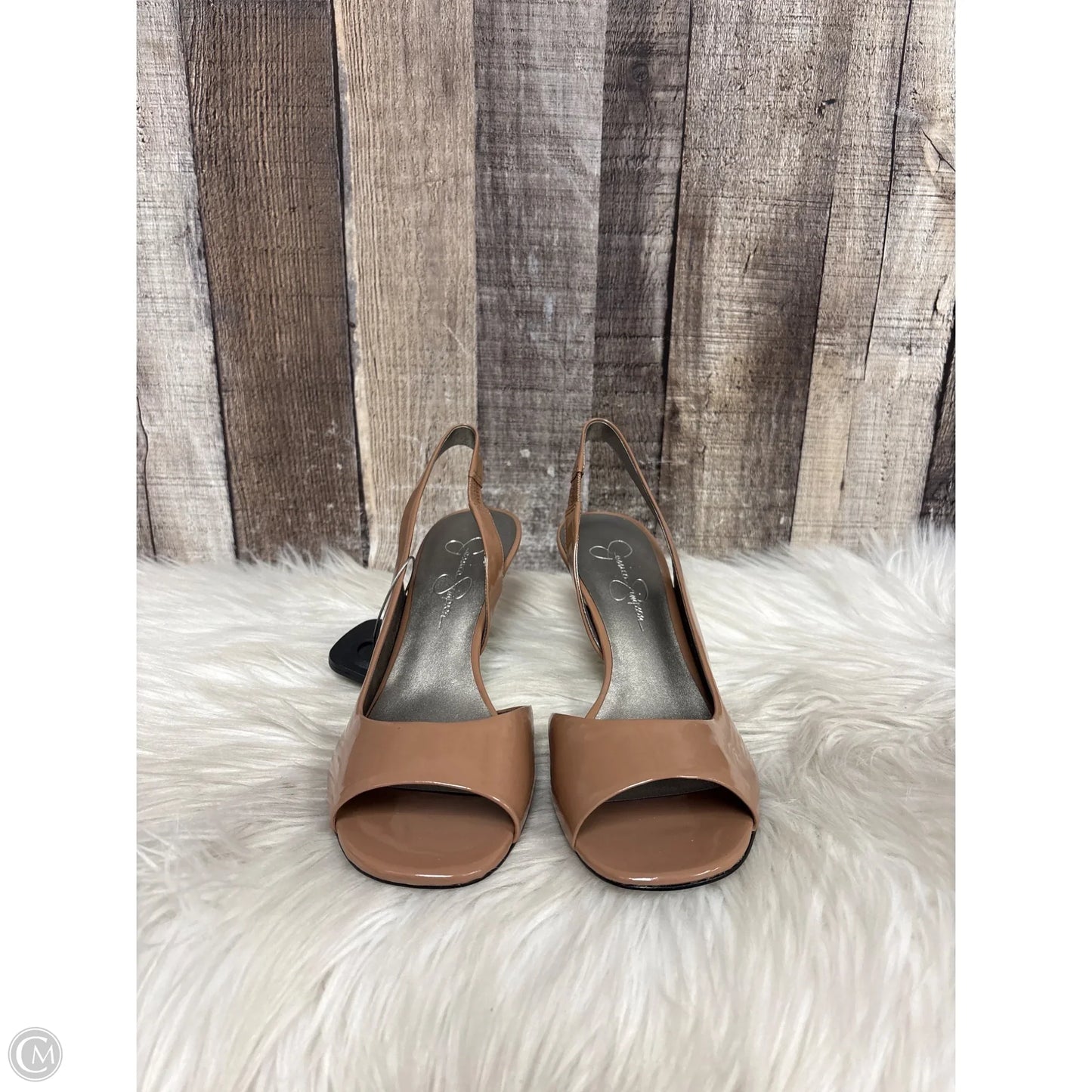 Shoes Heels Stiletto By Jessica Simpson In Tan, Size: 7.5