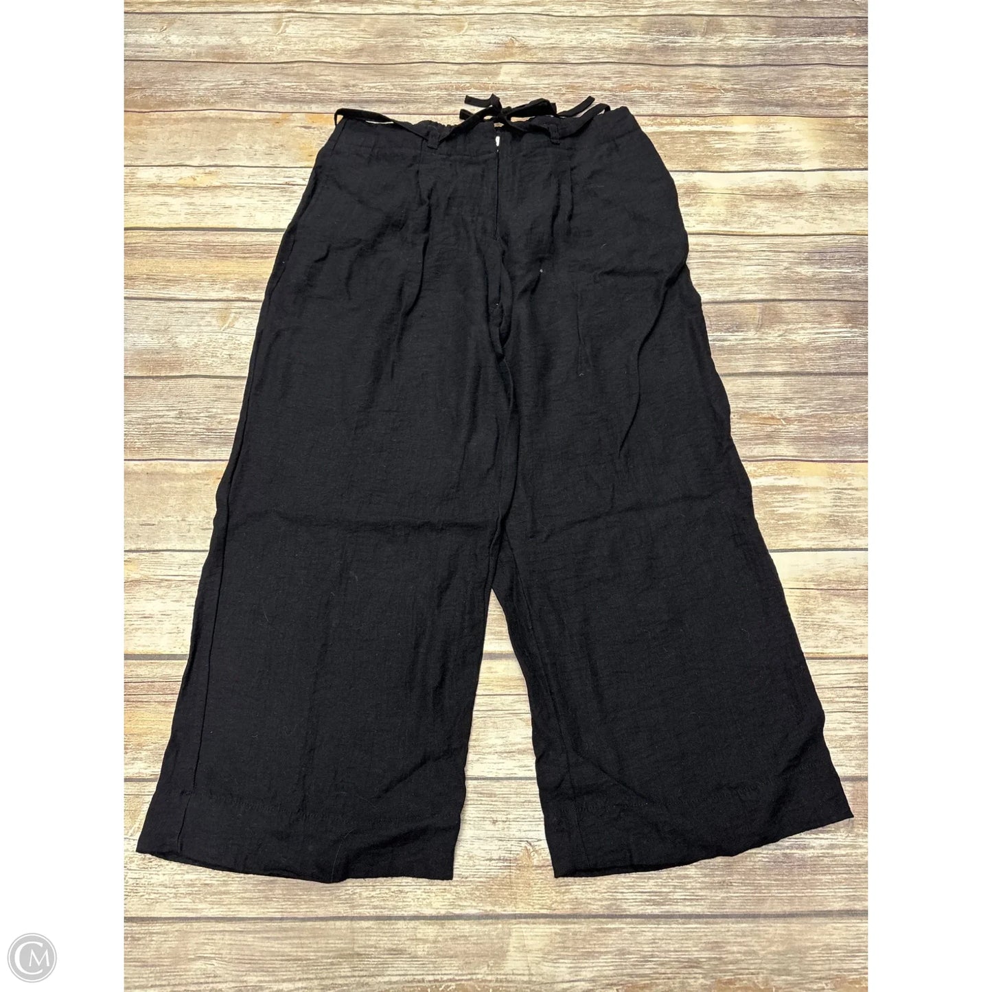 Pants Wide Leg By Dkny In Black, Size: M