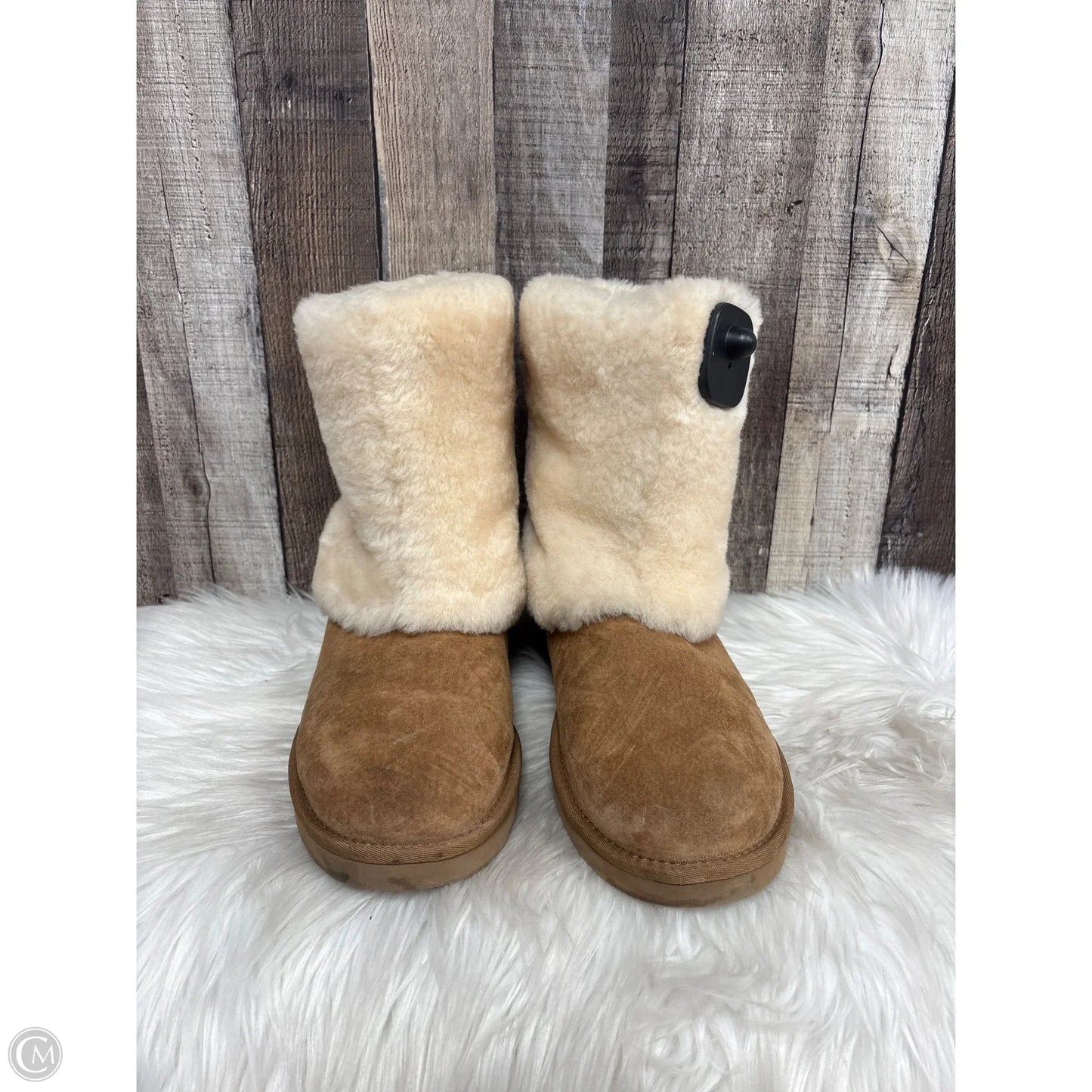 Shoes Designer By Ugg In Tan, Size: 11