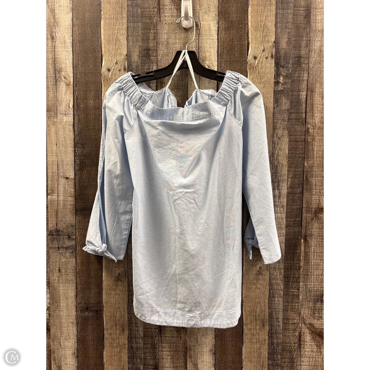 Tunic Short Sleeve By Free People In Blue, Size: S