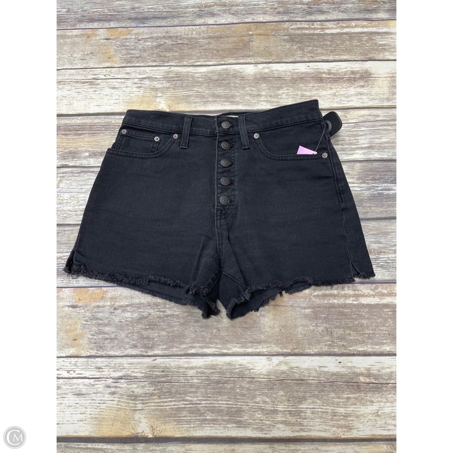 Shorts By Madewell In Black Denim, Size: 6