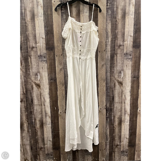 Dress Casual Maxi By Easel In Ivory, Size: S
