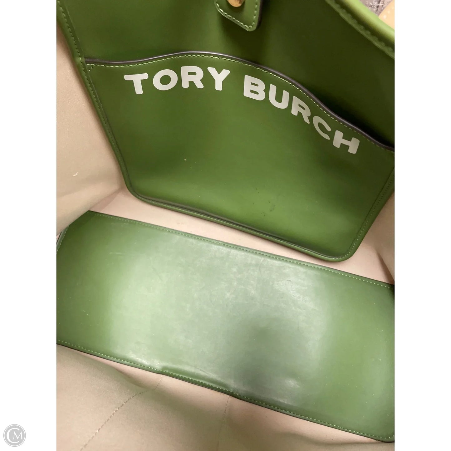 Designer Tote By Tory Burch In Floral Print, Size: L