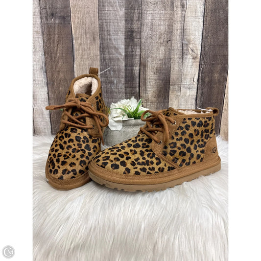 Shoes Designer By Ugg In Animal Print, Size: 6