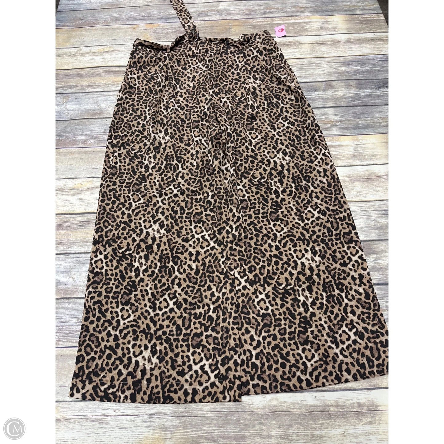Pants Wide Leg By Loft In Animal Print, Size: Xl