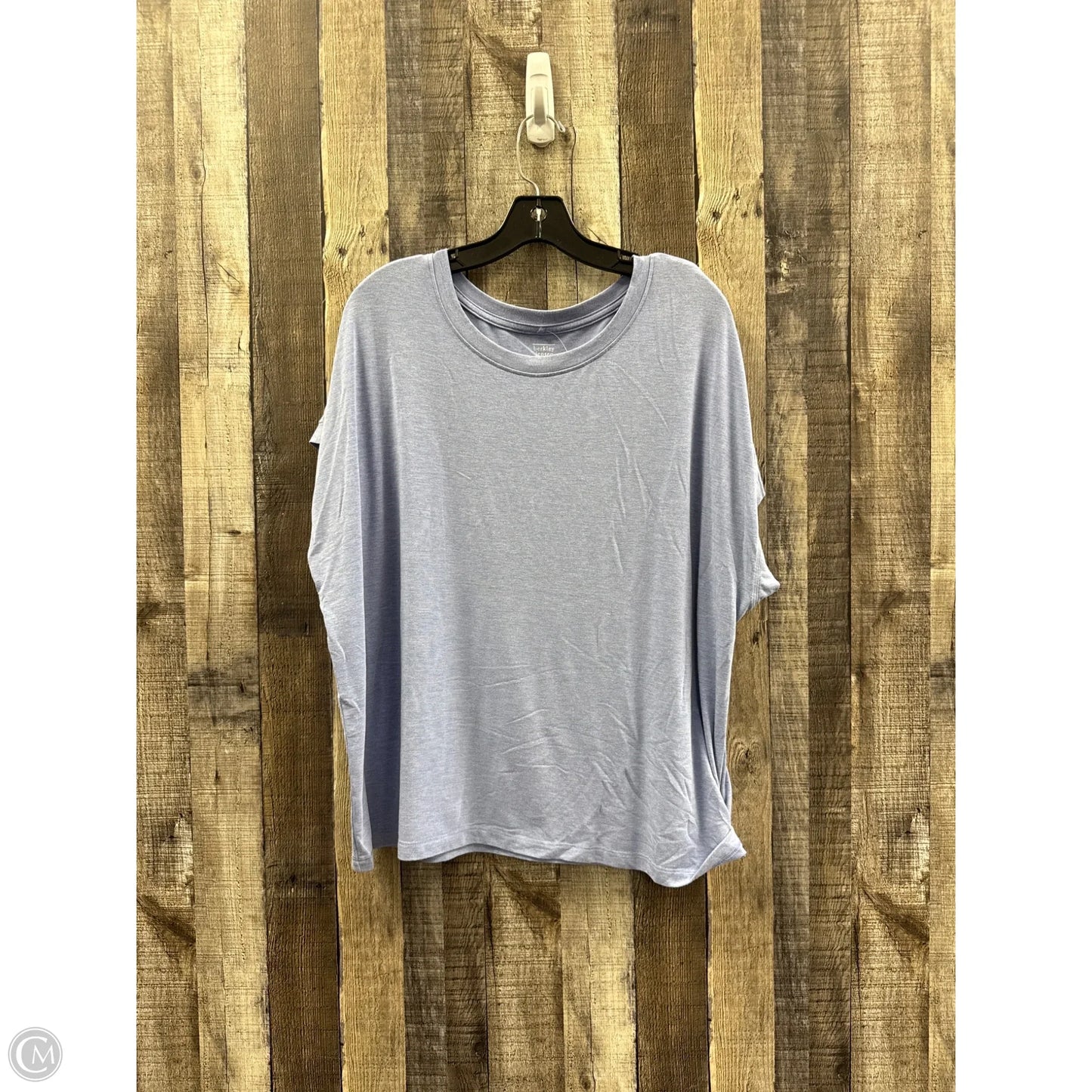 Top Short Sleeve By Cme In Blue, Size: Xxl