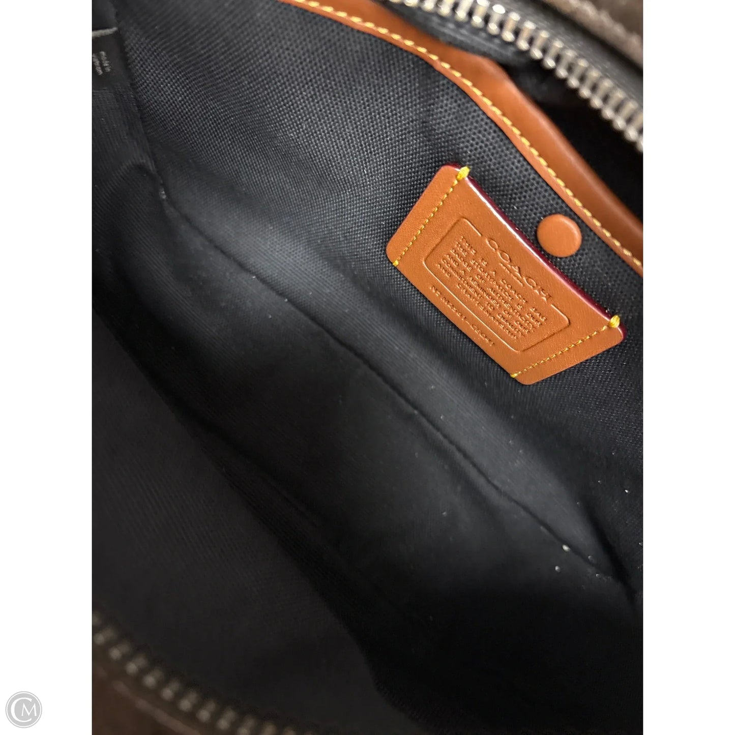 Crossbody Designer By Coach, Size: Medium